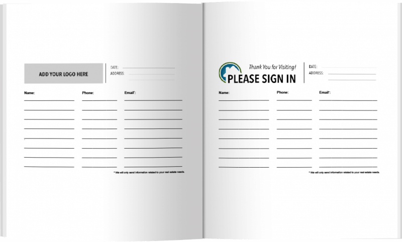 Customizable Open House Sign-In Sheets for Agents
