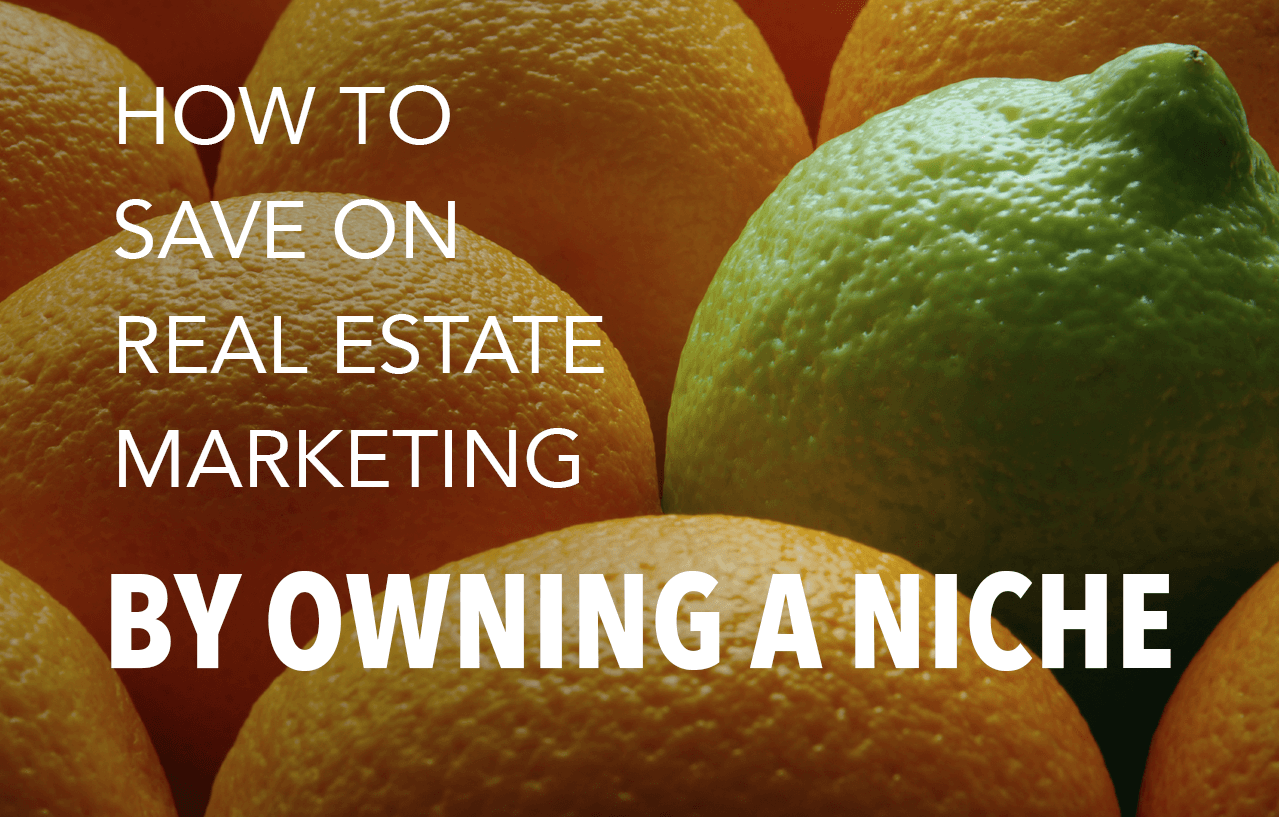 How to Save on Real Estate Marketing by Owning a Niche