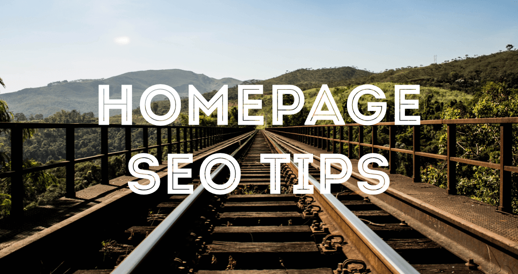 SEO Got You Down? Start With Your Home Page