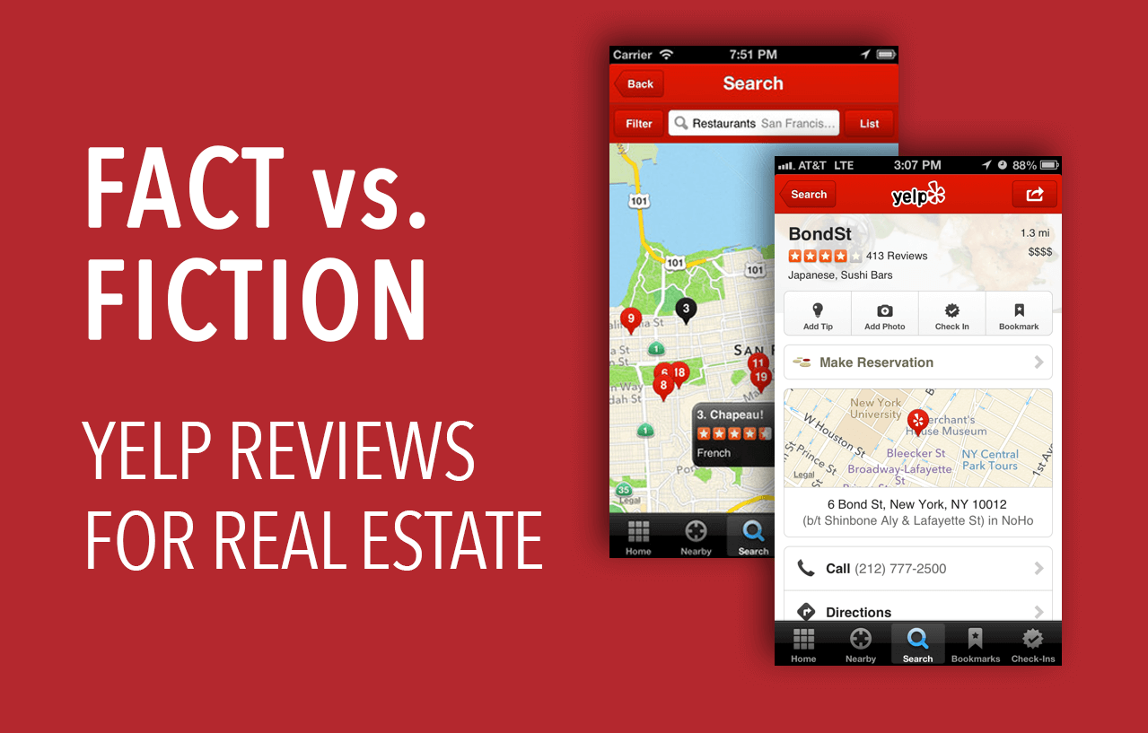 Yelp Reviews for Real Estate: Separating Fact from Fiction