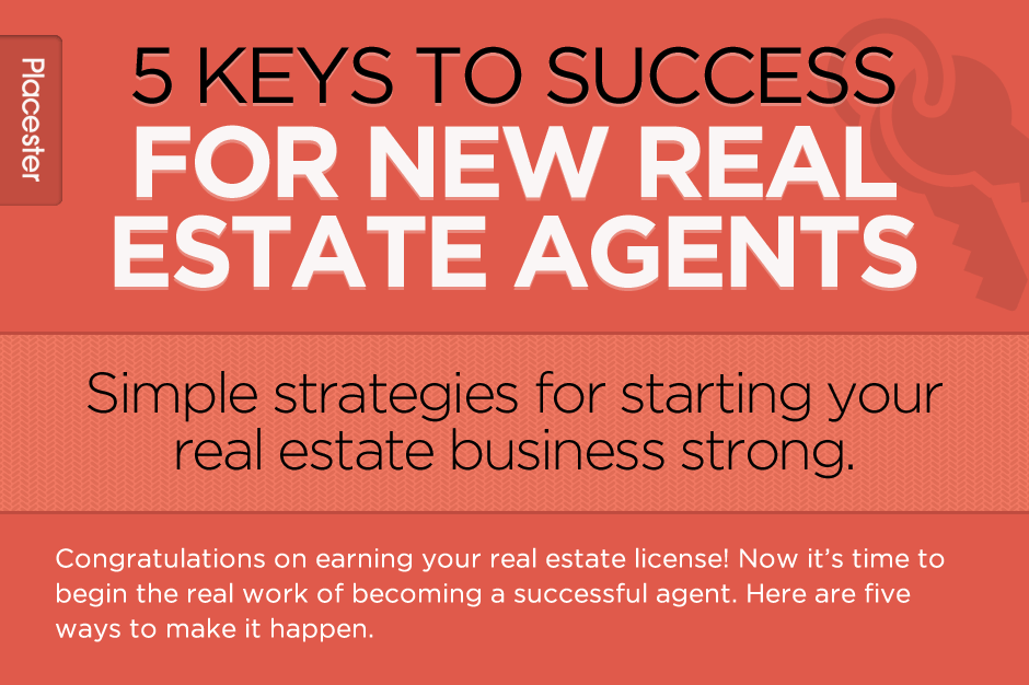 [Infographic] 5 Keys to Success for New Real Estate Agents