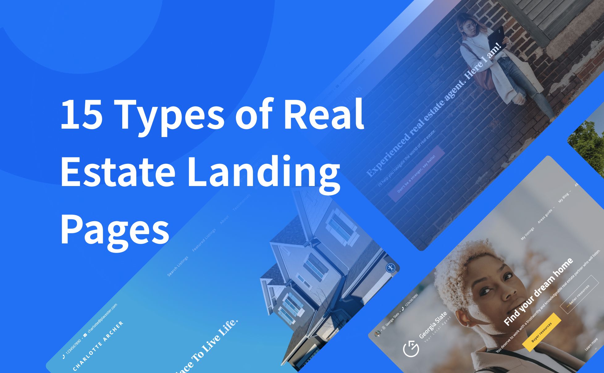 15 Types of Real Estate Landing Pages - Placester