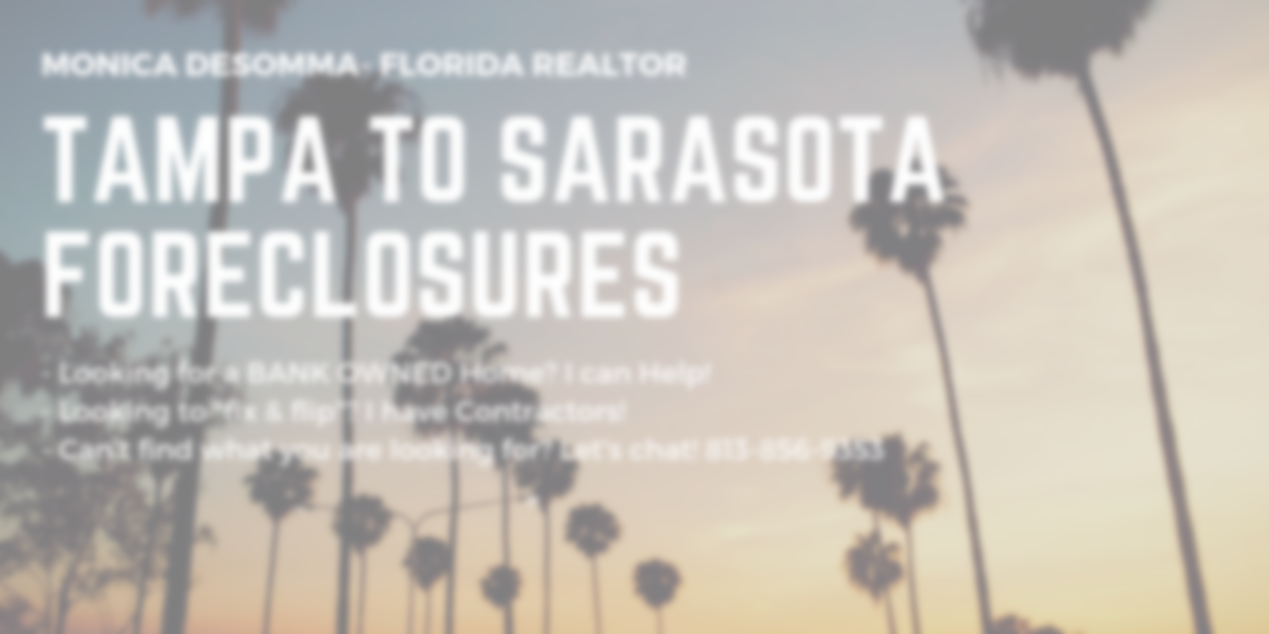 Foreclosures & Bank Owned Homes for Sale