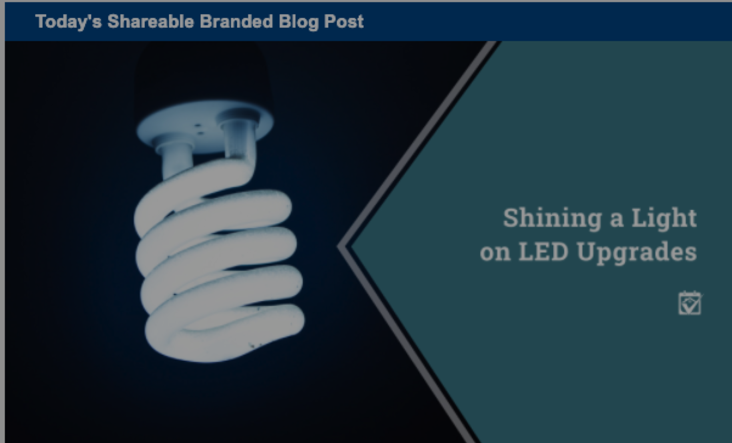 Shining a Light on LED Upgrades