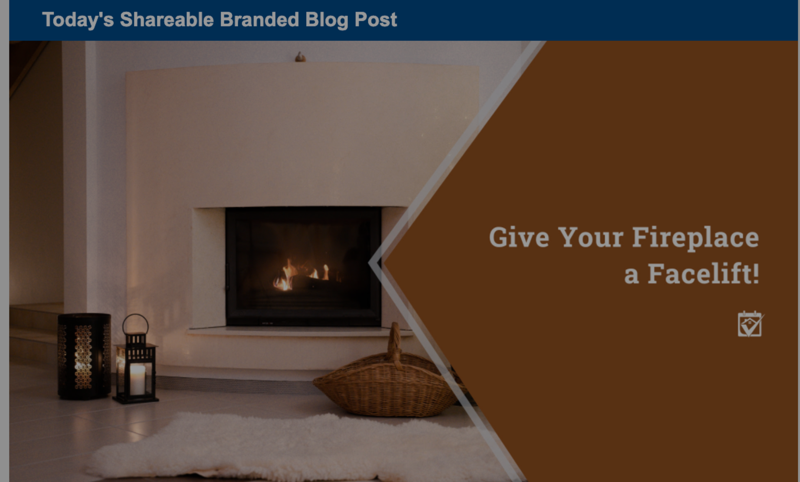Give Your Fireplace a Facelift!