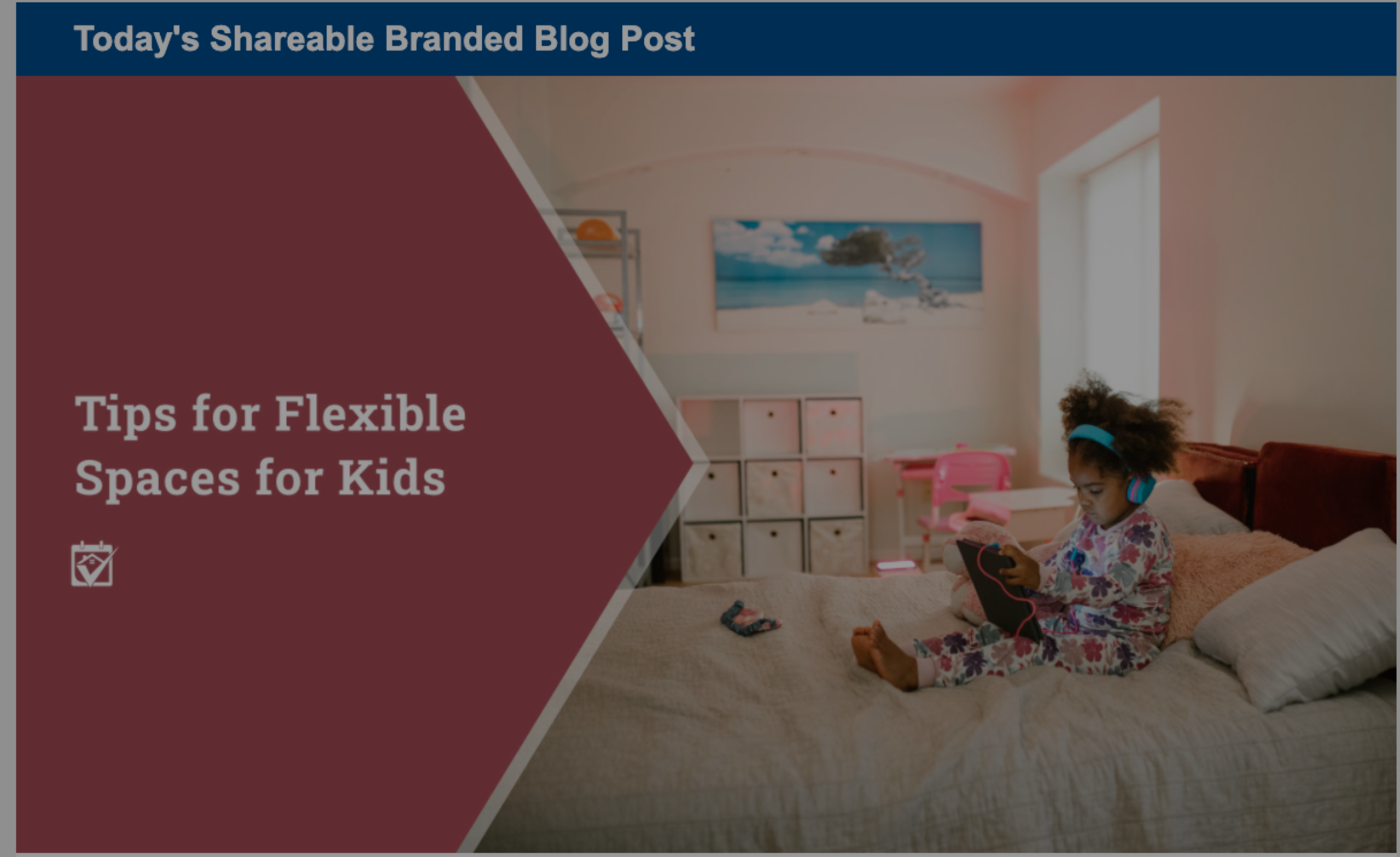 Tips for Flexible Spaces for Kids