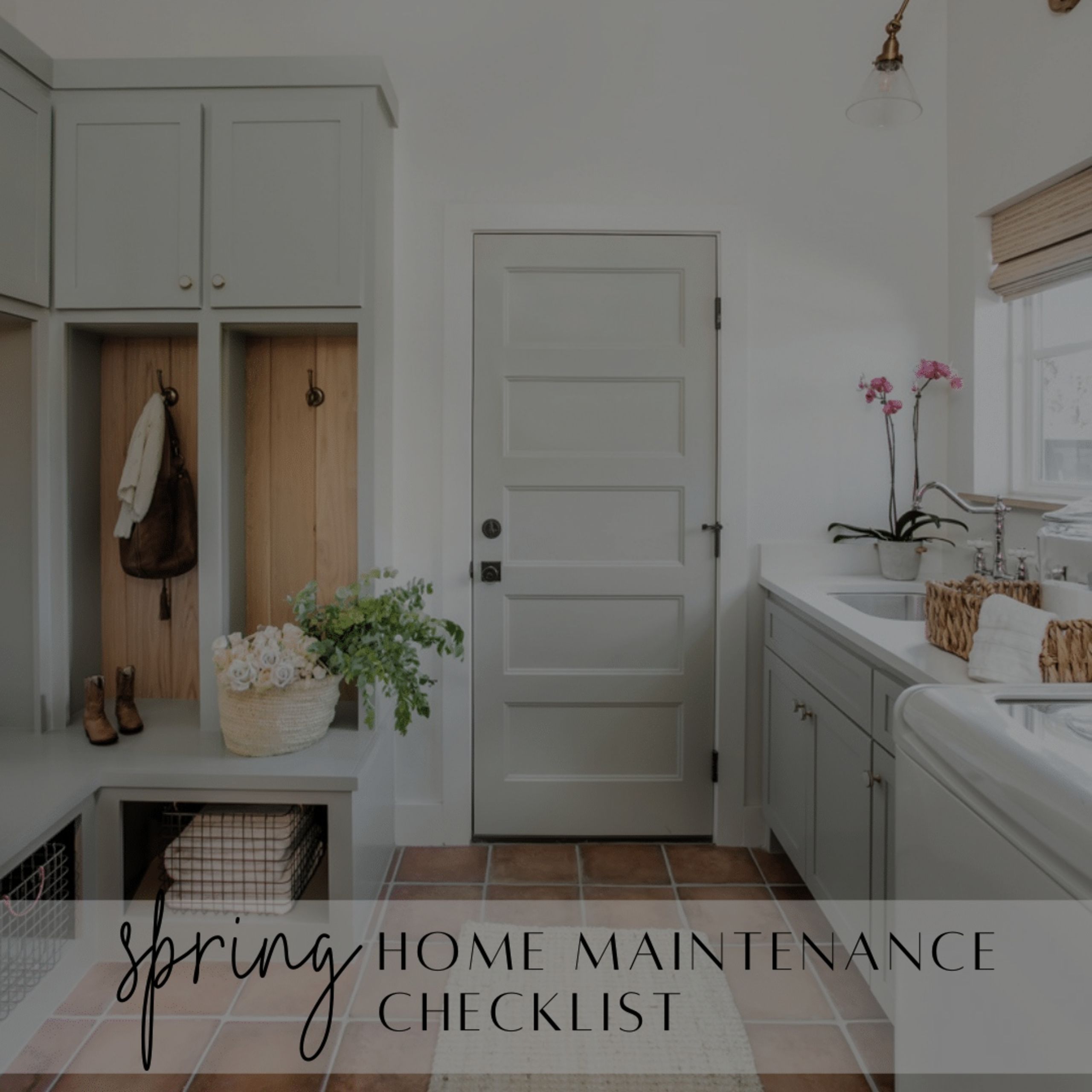 Spring Maintenance Checklist