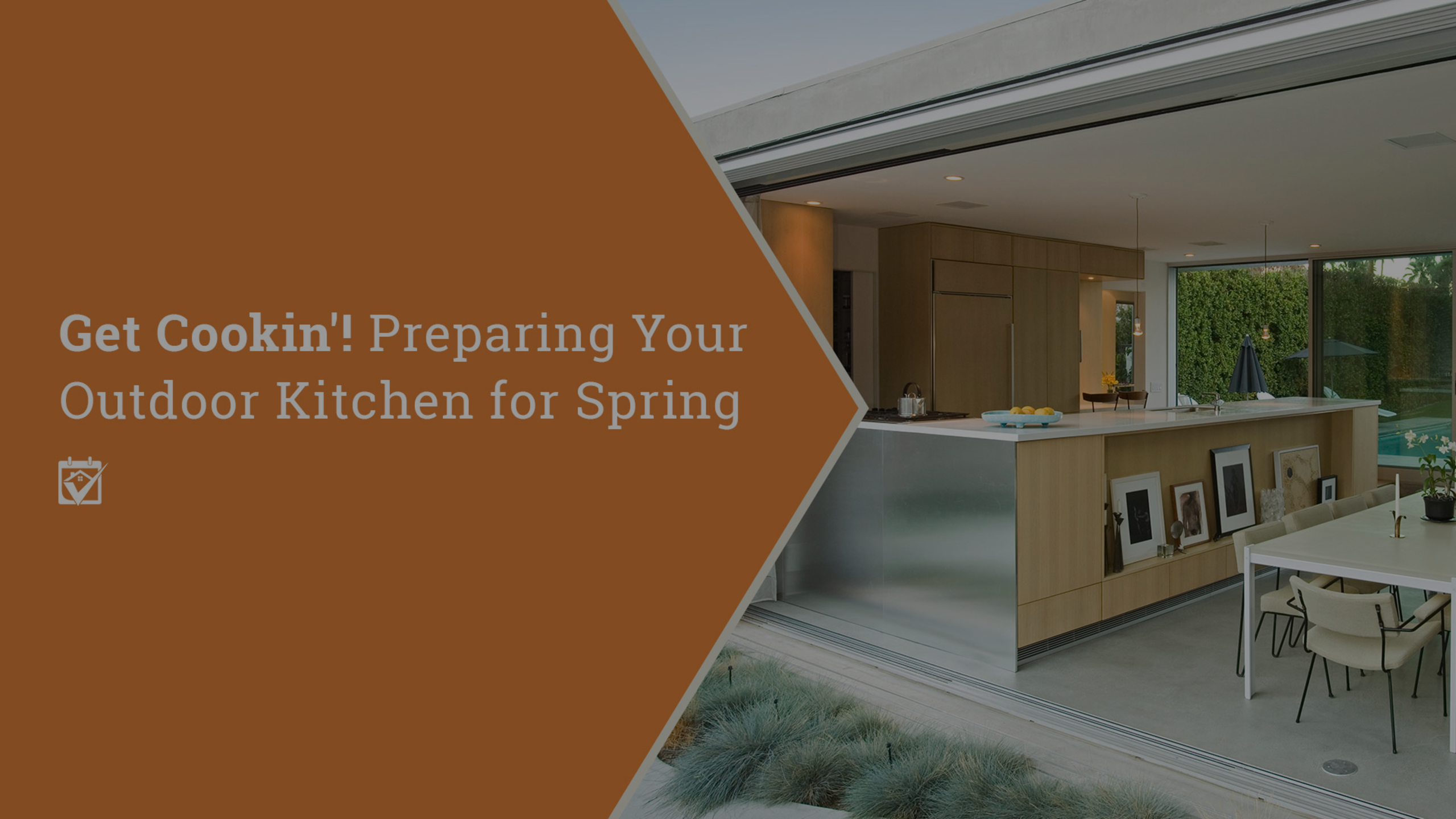 Get Cookin’! Preparing Your Outdoor Kitchen for Spring