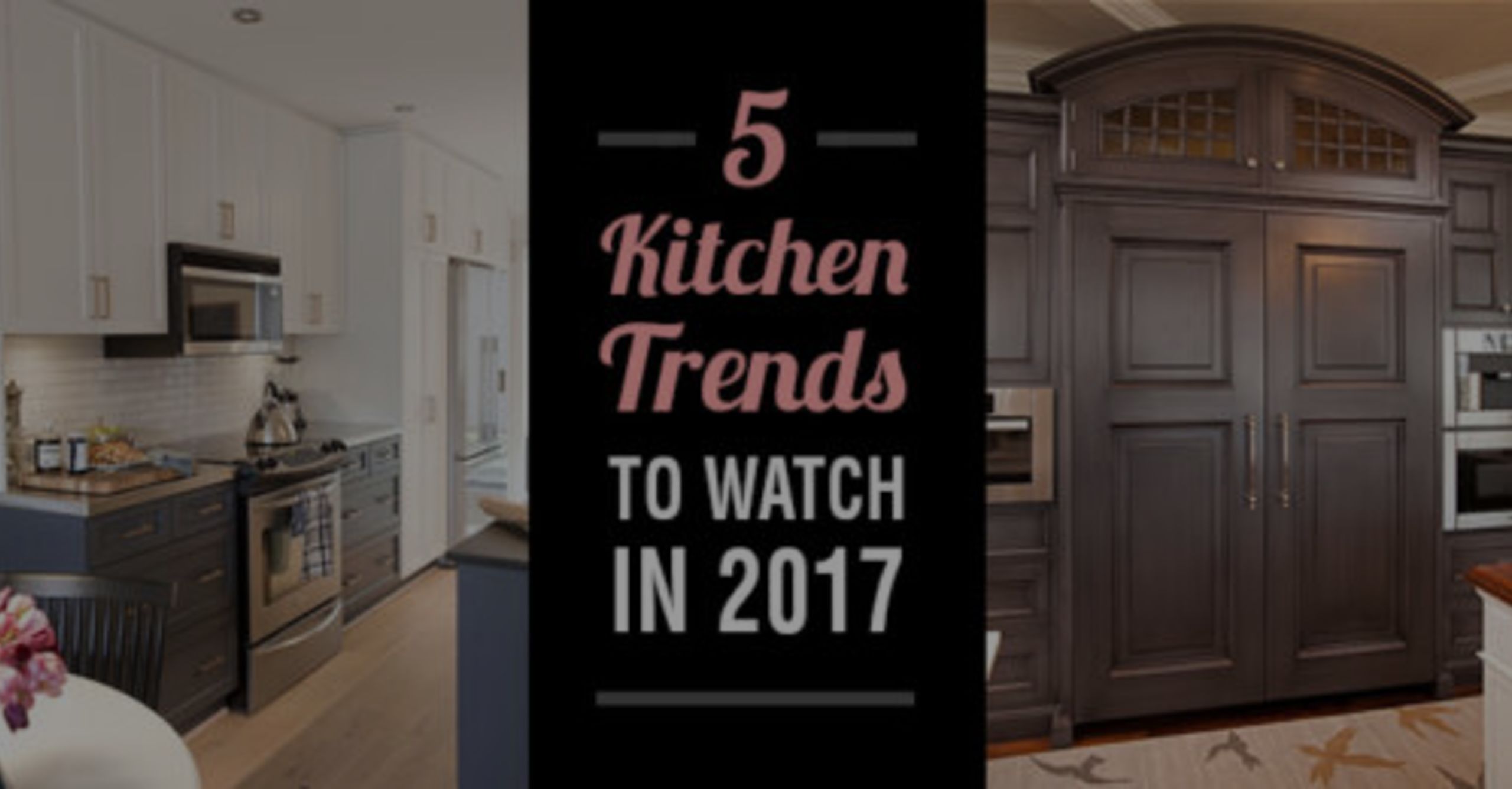 5 Kitchen Trends to watch for 2017