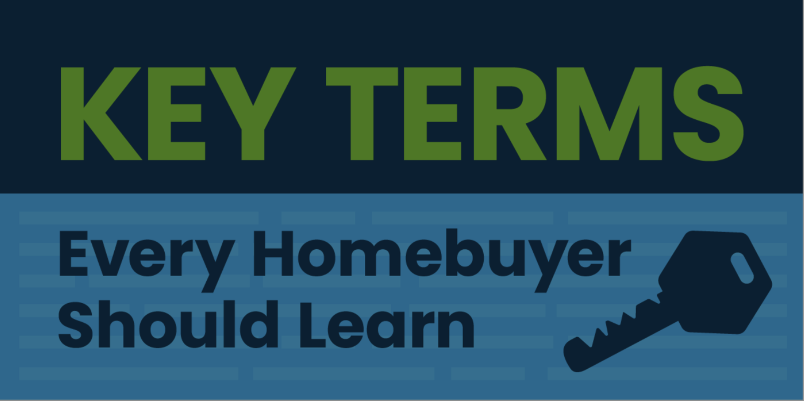 Key Terms Every Homebuyer Should Learn