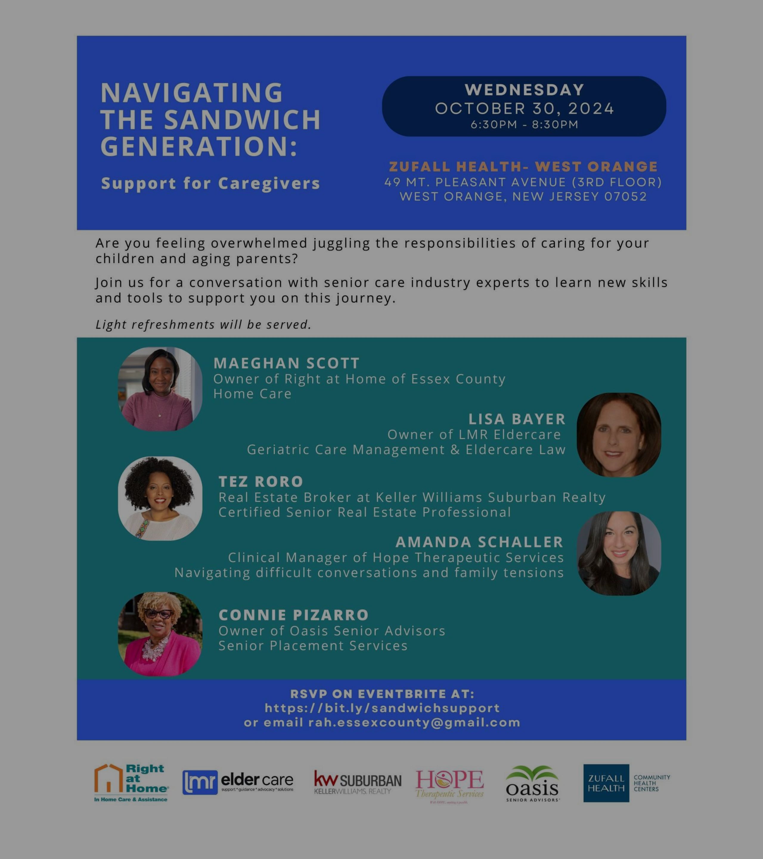 Navigating The Sandwich Generation: Support for Caregivers