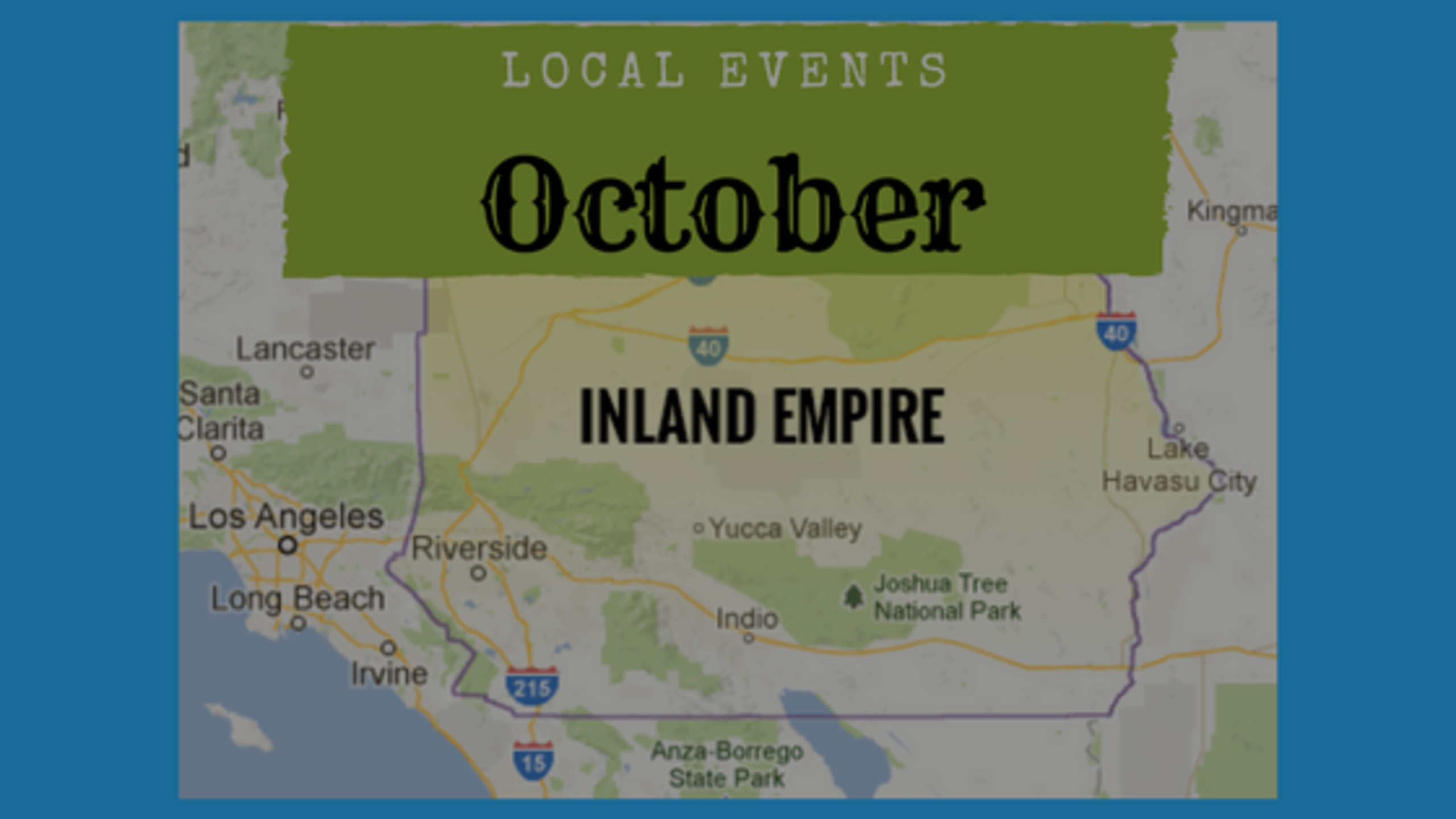 Things to Do in October in the Inland Empire