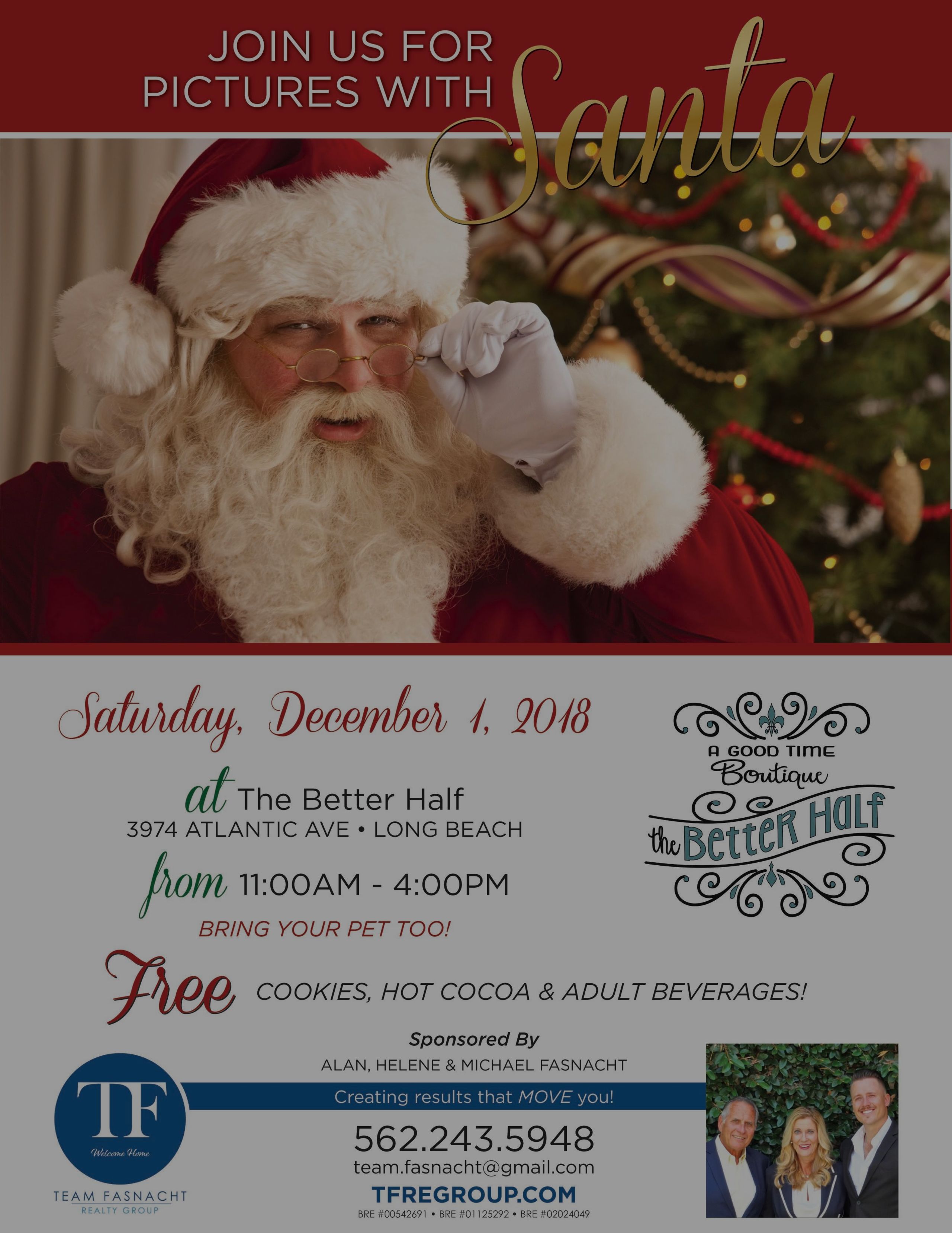 Join Us for Pictures w/ Santa!