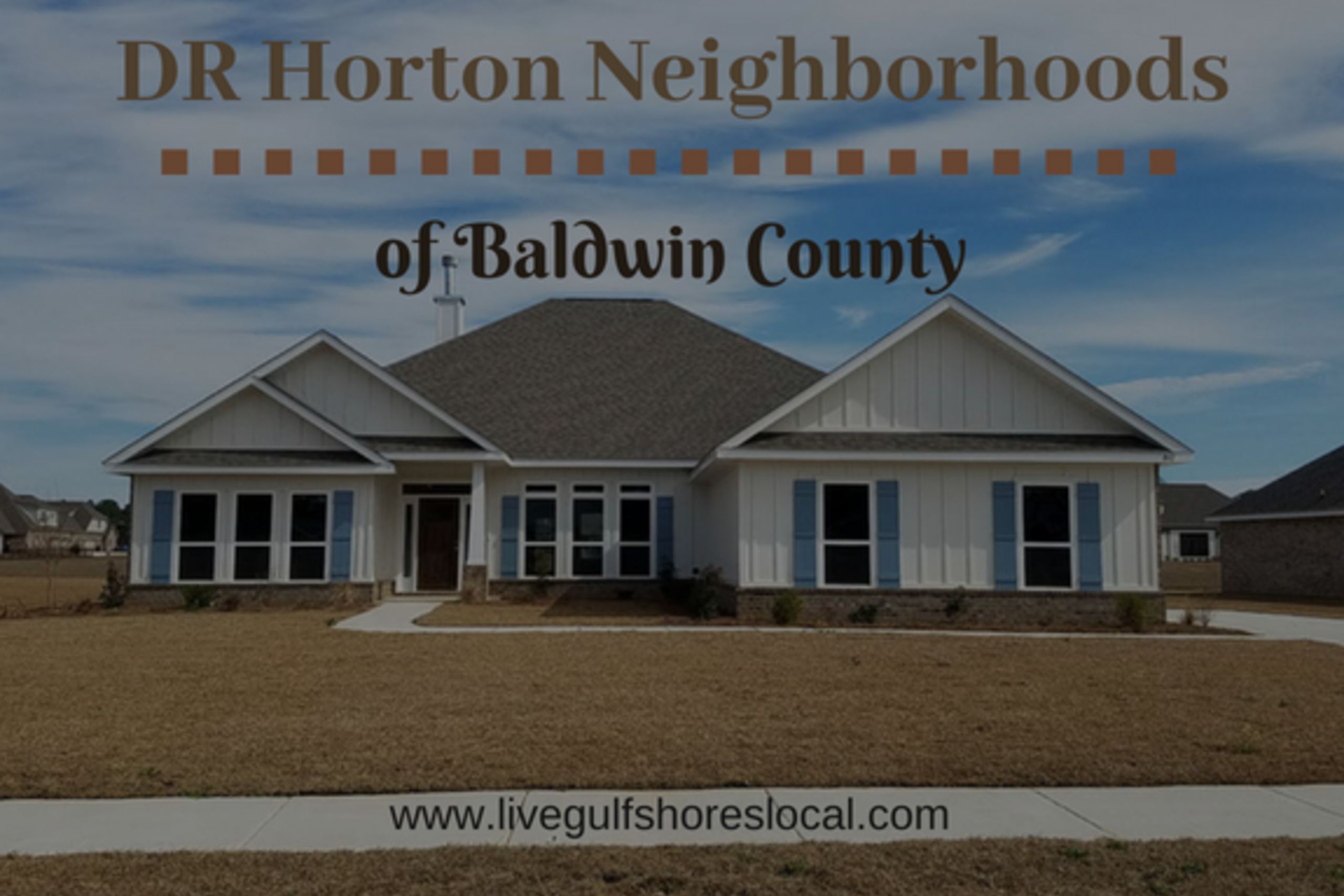 Dr Horton Neighborhoods In Baldwin County Homes For Sale