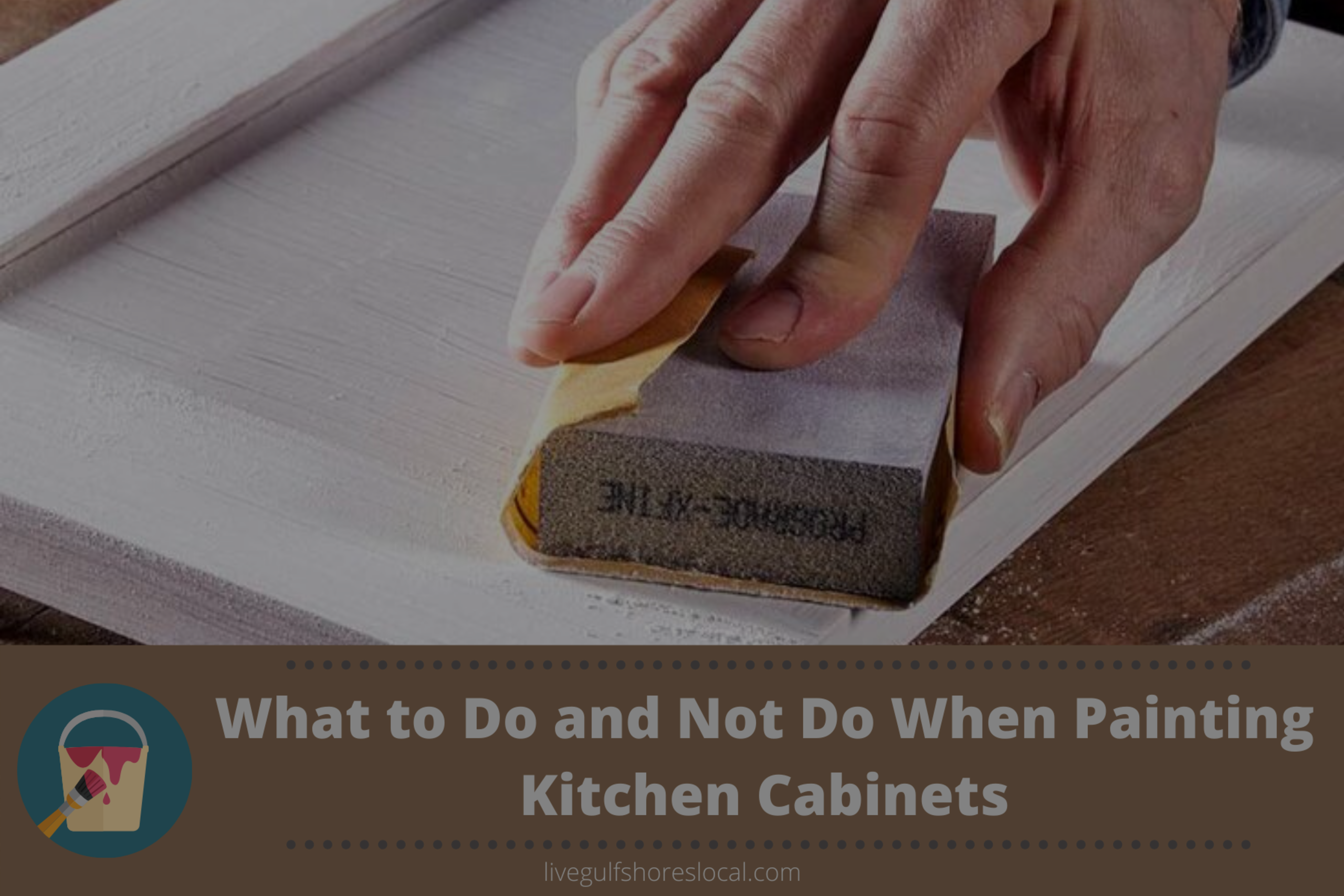 9 Easy Facts About Why I Had My Kitchen Cabinets Painted Twice In Two Weeks ... Shown