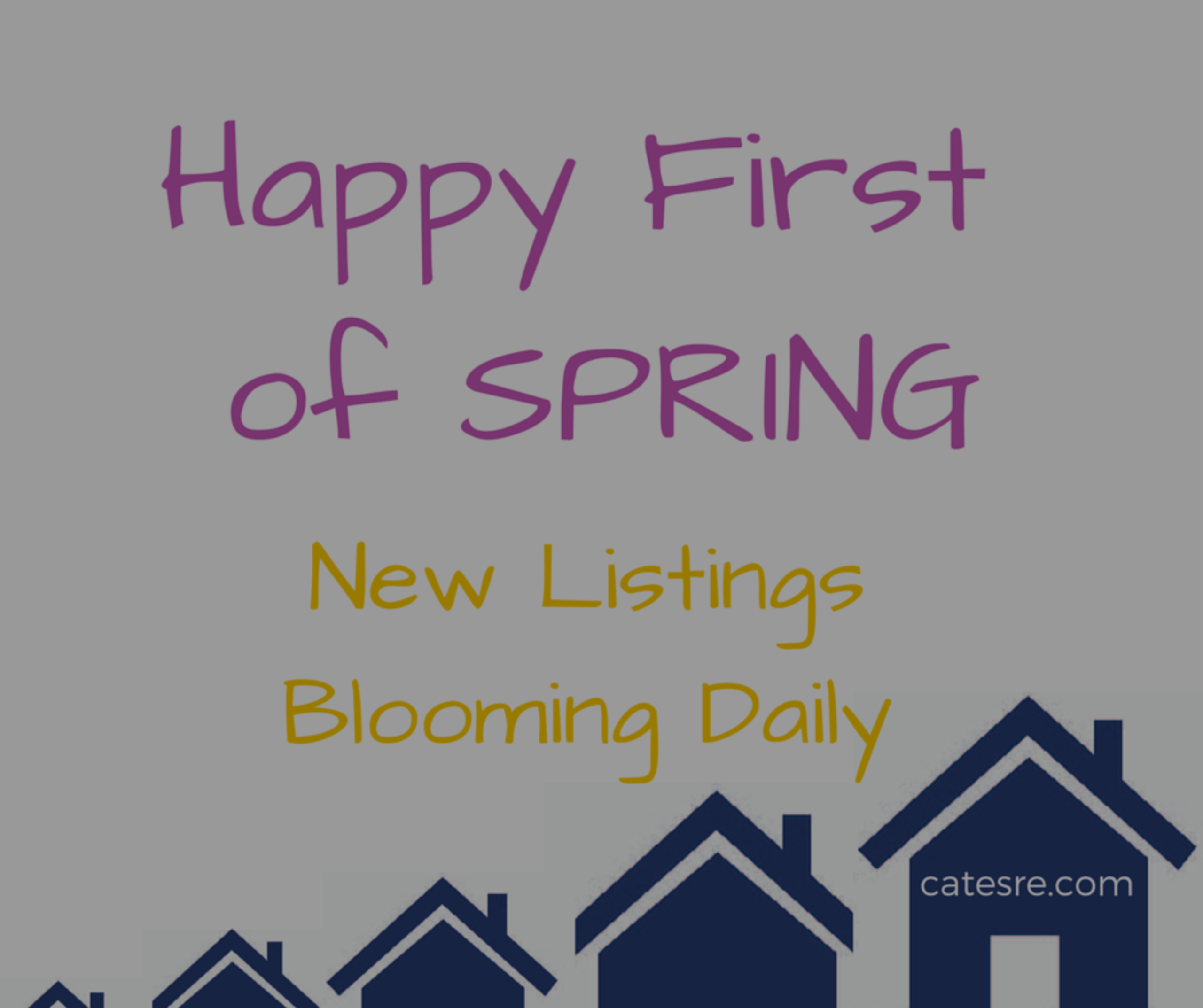 First of Spring: New Listings Blooming Daily