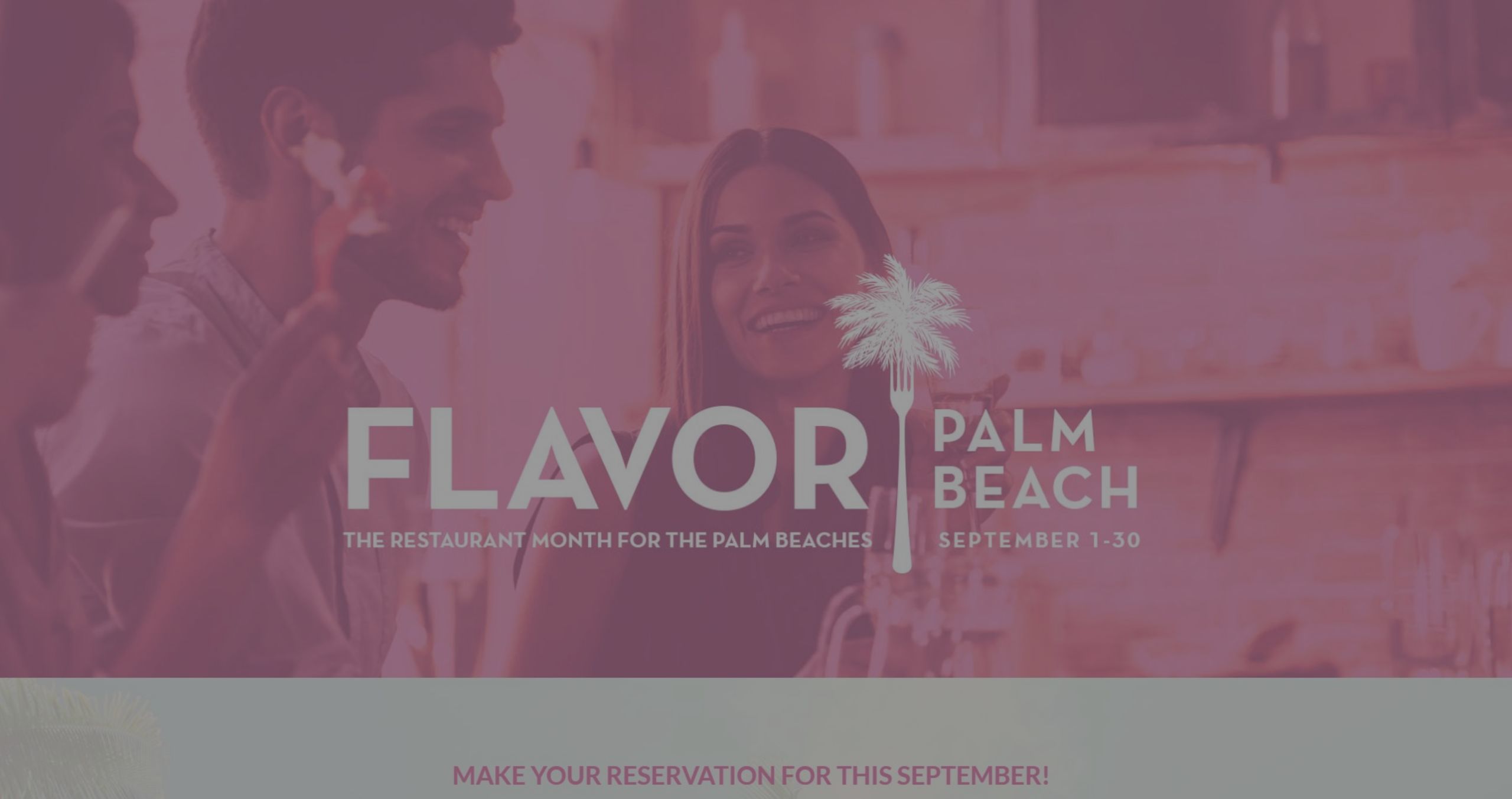 Flavor Palm Beach – September 1 – 30, 2018