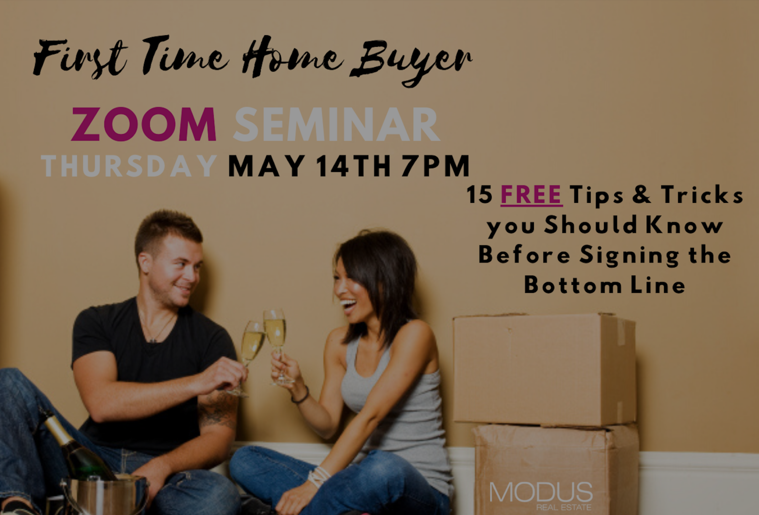 First Time Home Buyer Zoom Seminar