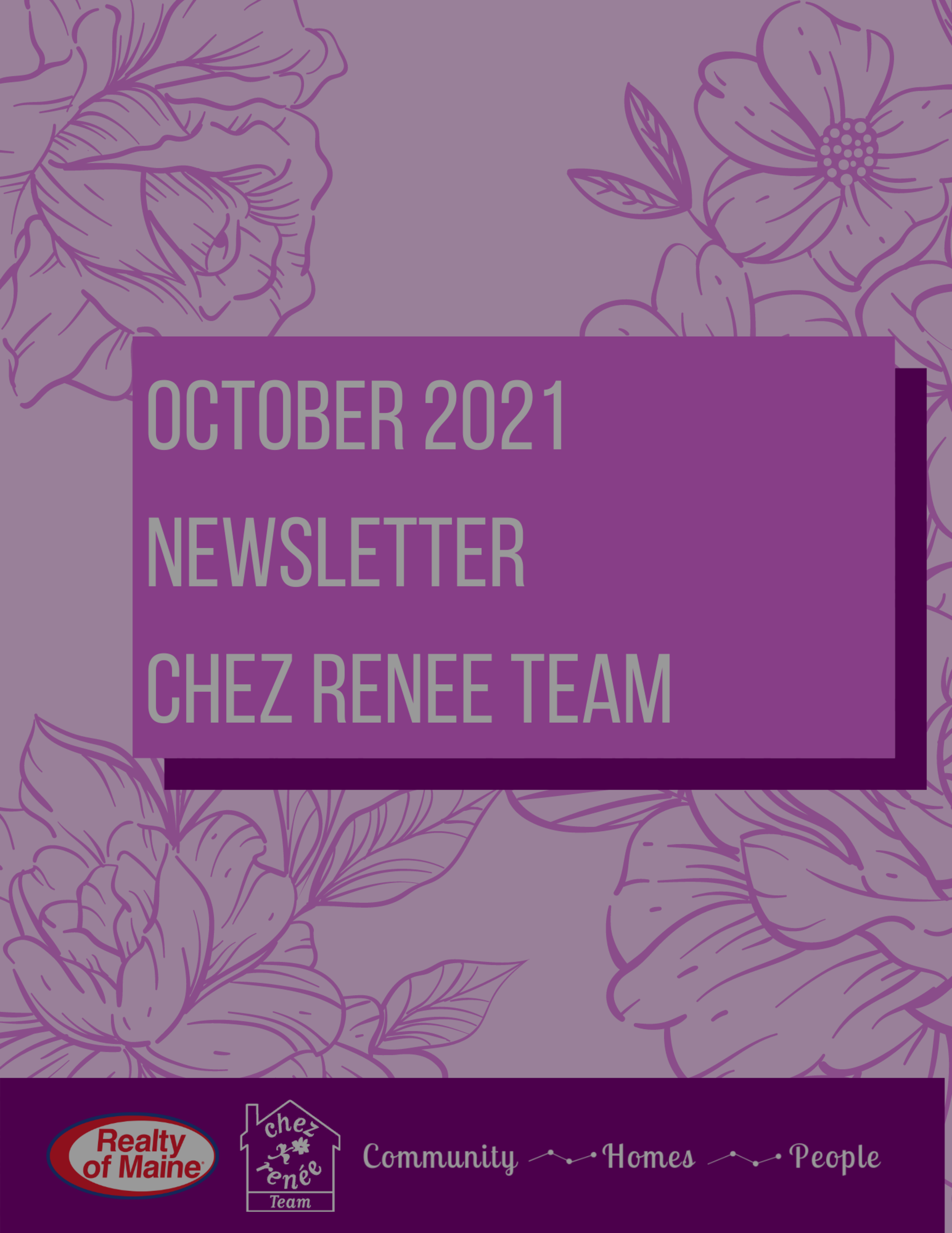 October 2021 Newsletter