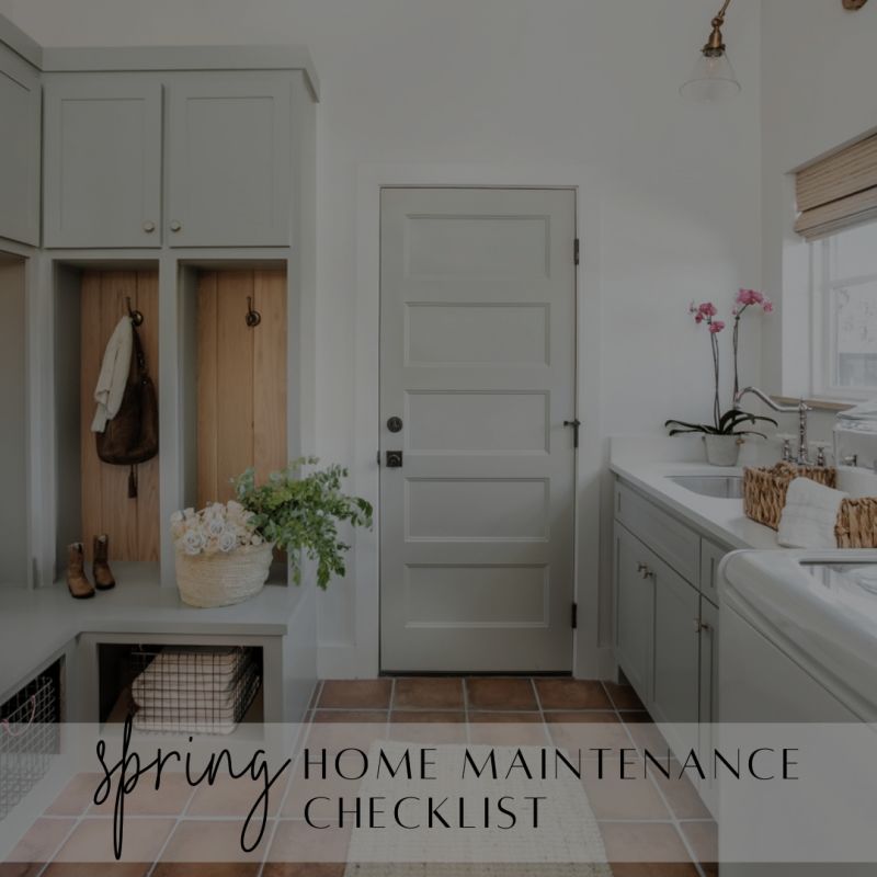 Spring Maintenance Checklist