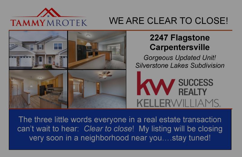 Excited to Announce my Listing Will be Closing Soon!