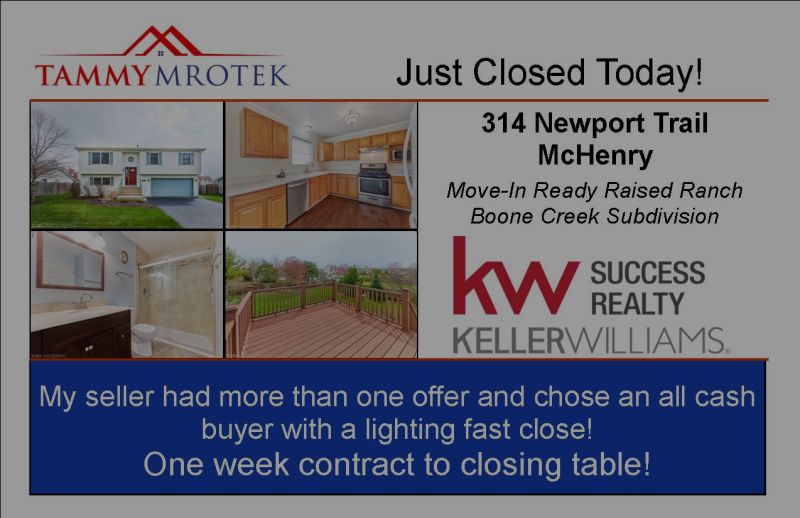 Another Listing Just Closed Today!