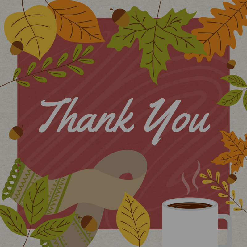 Thank You for Your Support