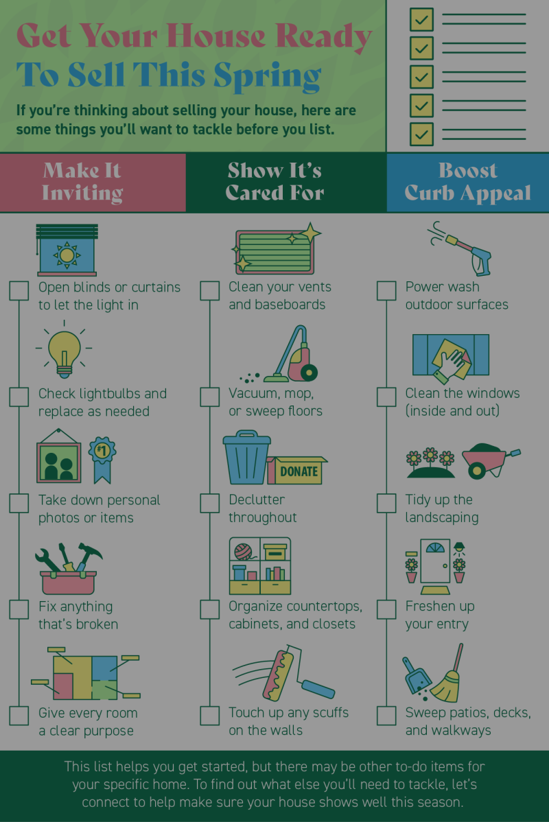Spring Cleaning Checklist for Sellers