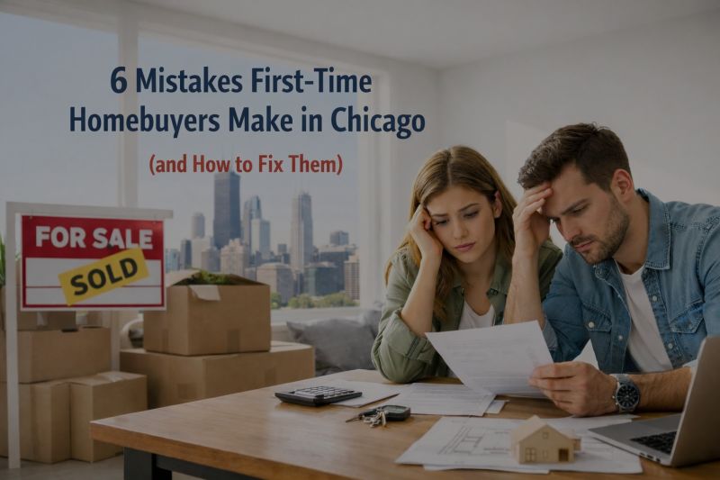 6 Mistakes First-Time Homebuyers Make in Chicago (and How to Fix Them)