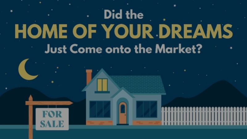 Did the Home of Your Dreams Just Come onto the Market?