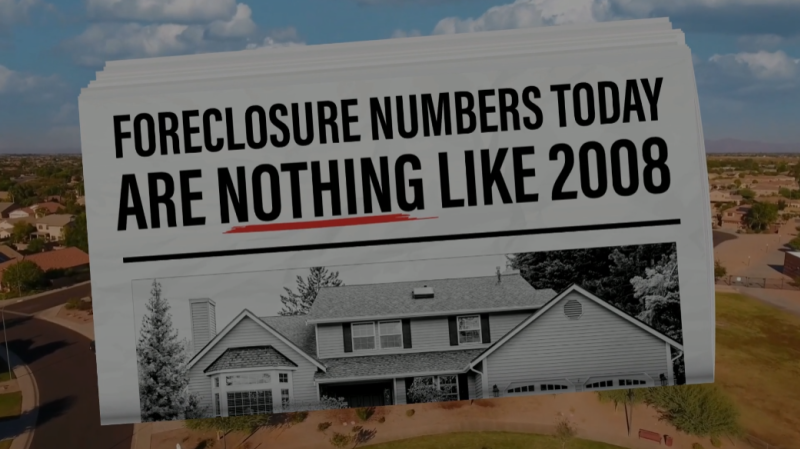 Foreclosure Numbers Today Are Nothing Like 2008
