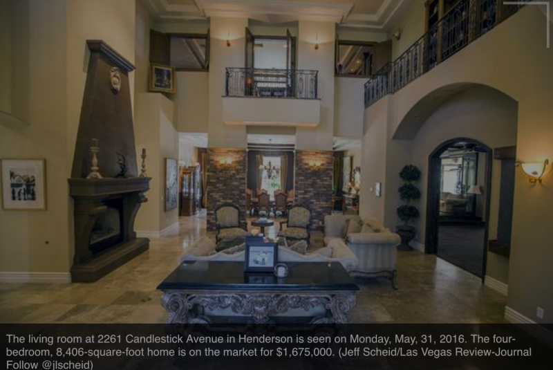 Sales of high-end homes surge in Las Vegas