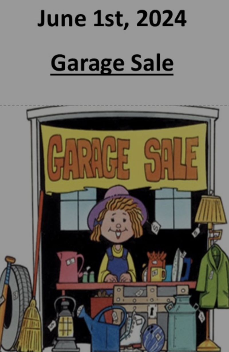 Annual Garage Sale!