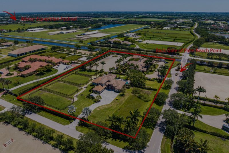 Magnificent New Farm for Sale in Wellington&#8217;s Premier Equestrian Community of Palm Beach Point