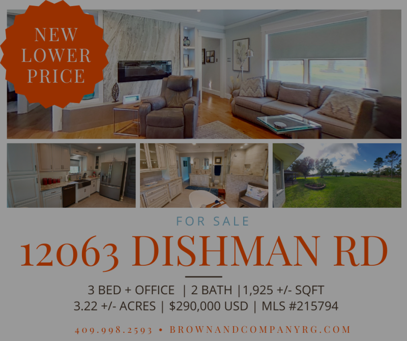 NEW PRICE ALERT | 12063 Dishman Rd | Beaumont TX 77713
