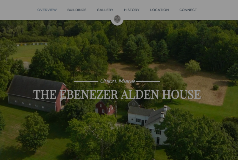 New Property Website Released: EbenezerAldenHouse.com