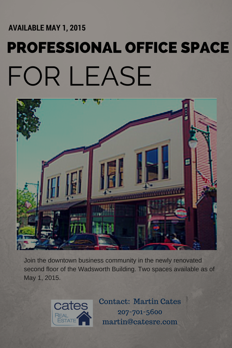 Professional Office Space for Lease: Downtown Rockland