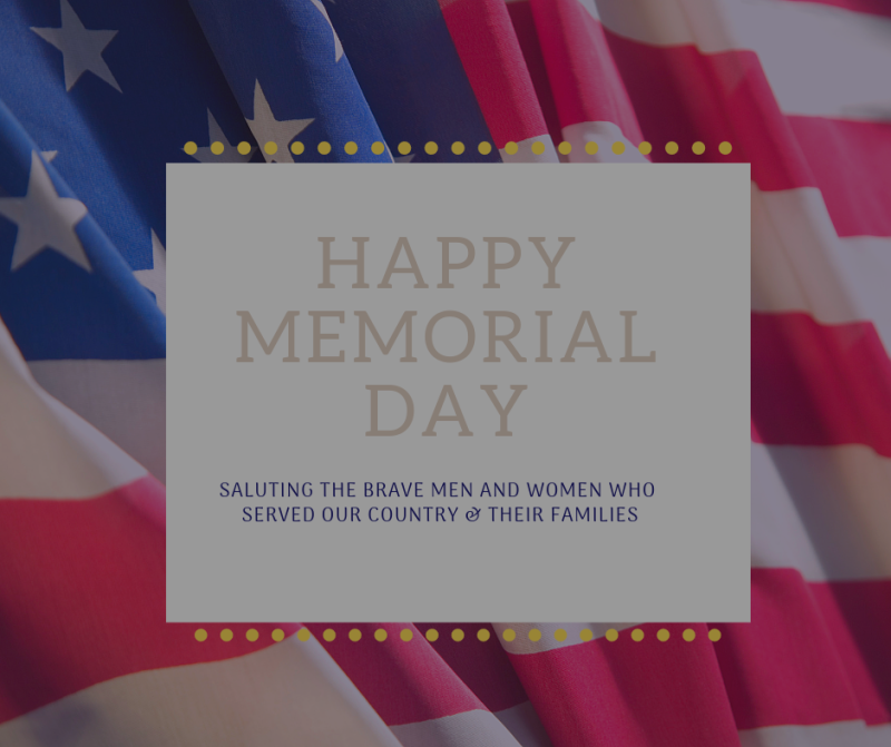 Happy Memorial Day