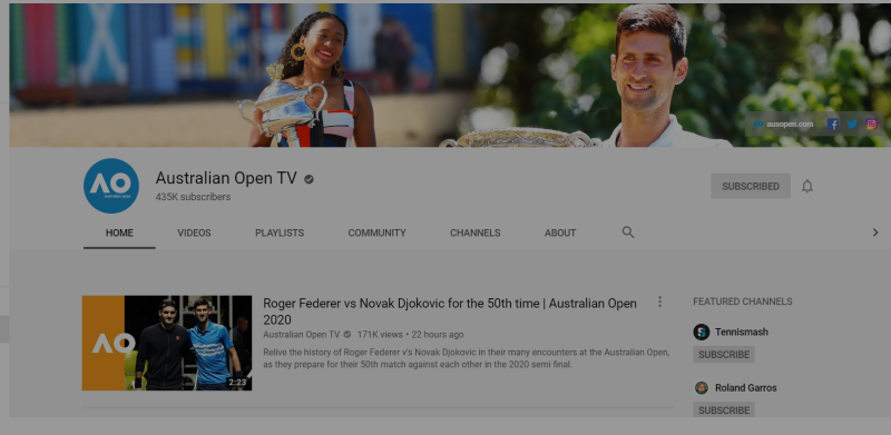 Australian Open 2020