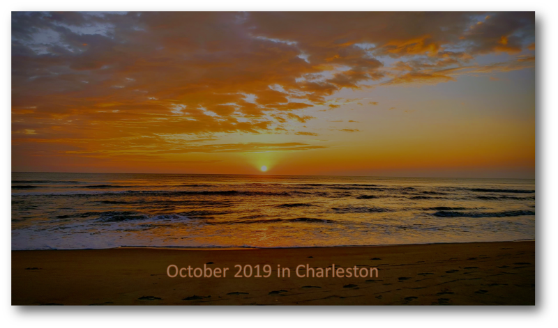 October 2019 Charleston Event Calendar &#038; Real Estate Update