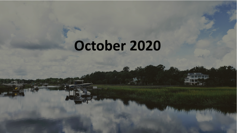 October 2020 Charleston Newsletter and Real Estate Update