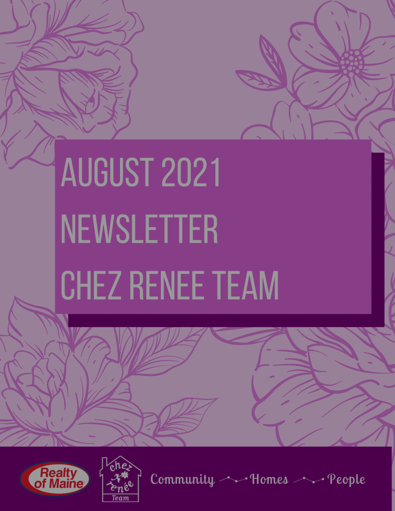 August 2021 Newsletter