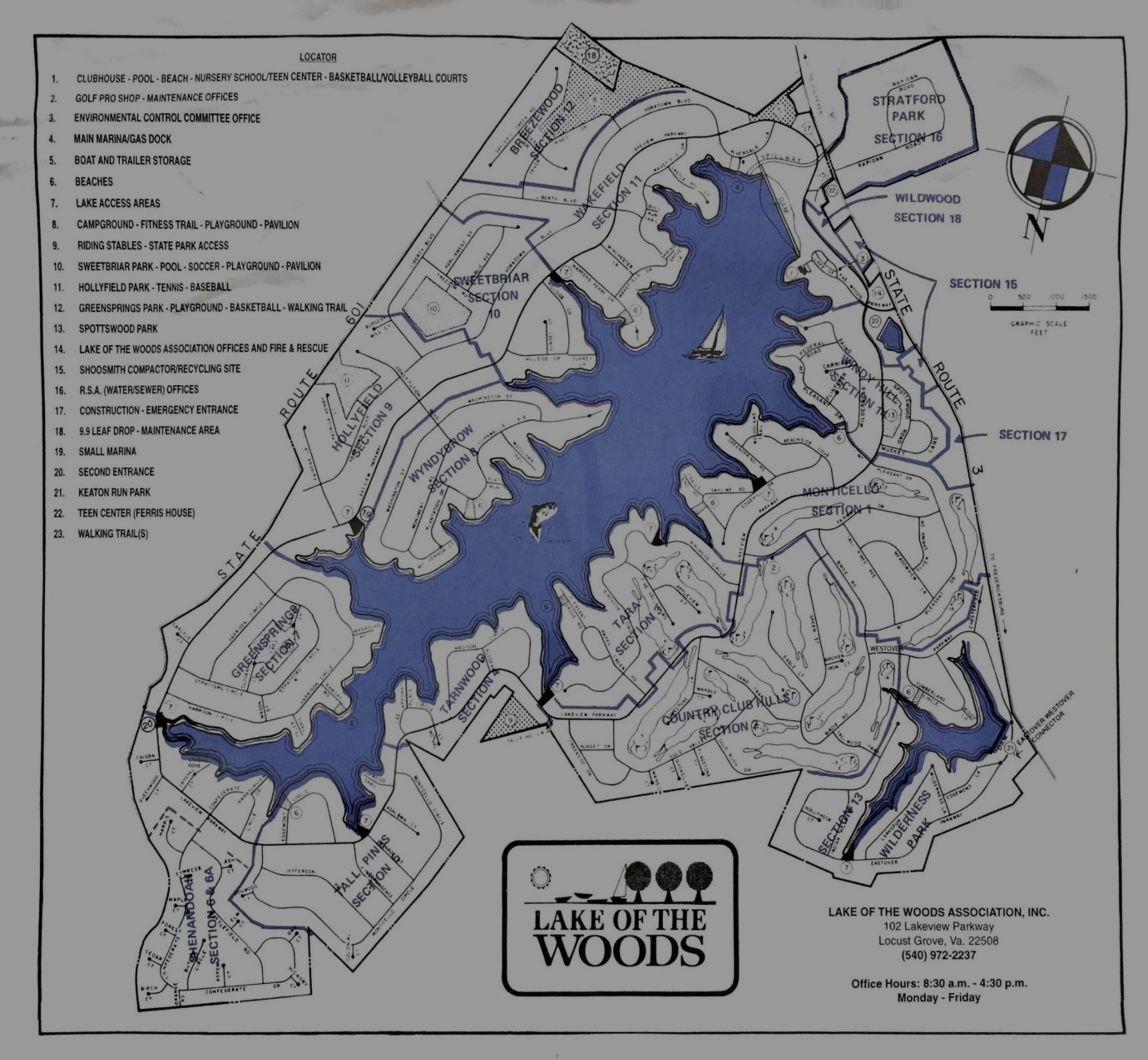 Community Maps For Lake Of The Woods Va Realtor Kendra Olinger