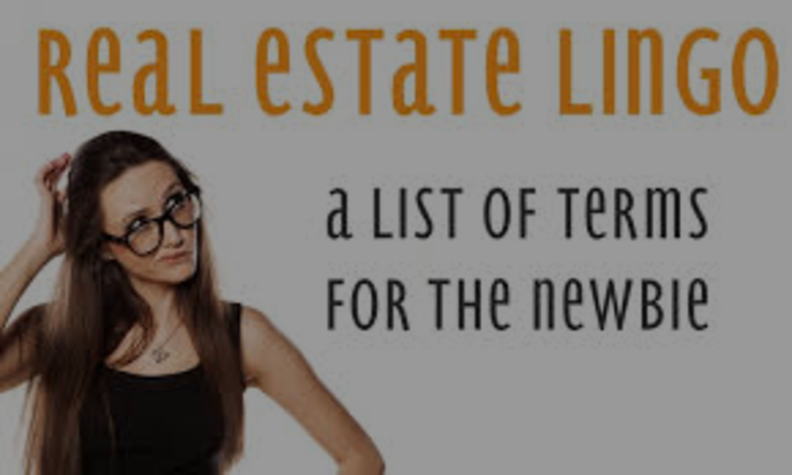 Buying a Home: Do You Know the Lingo?