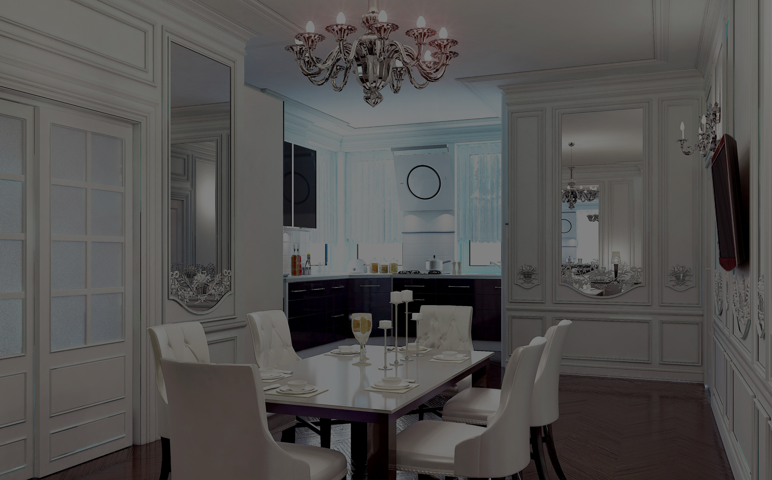 Casual elegant dining