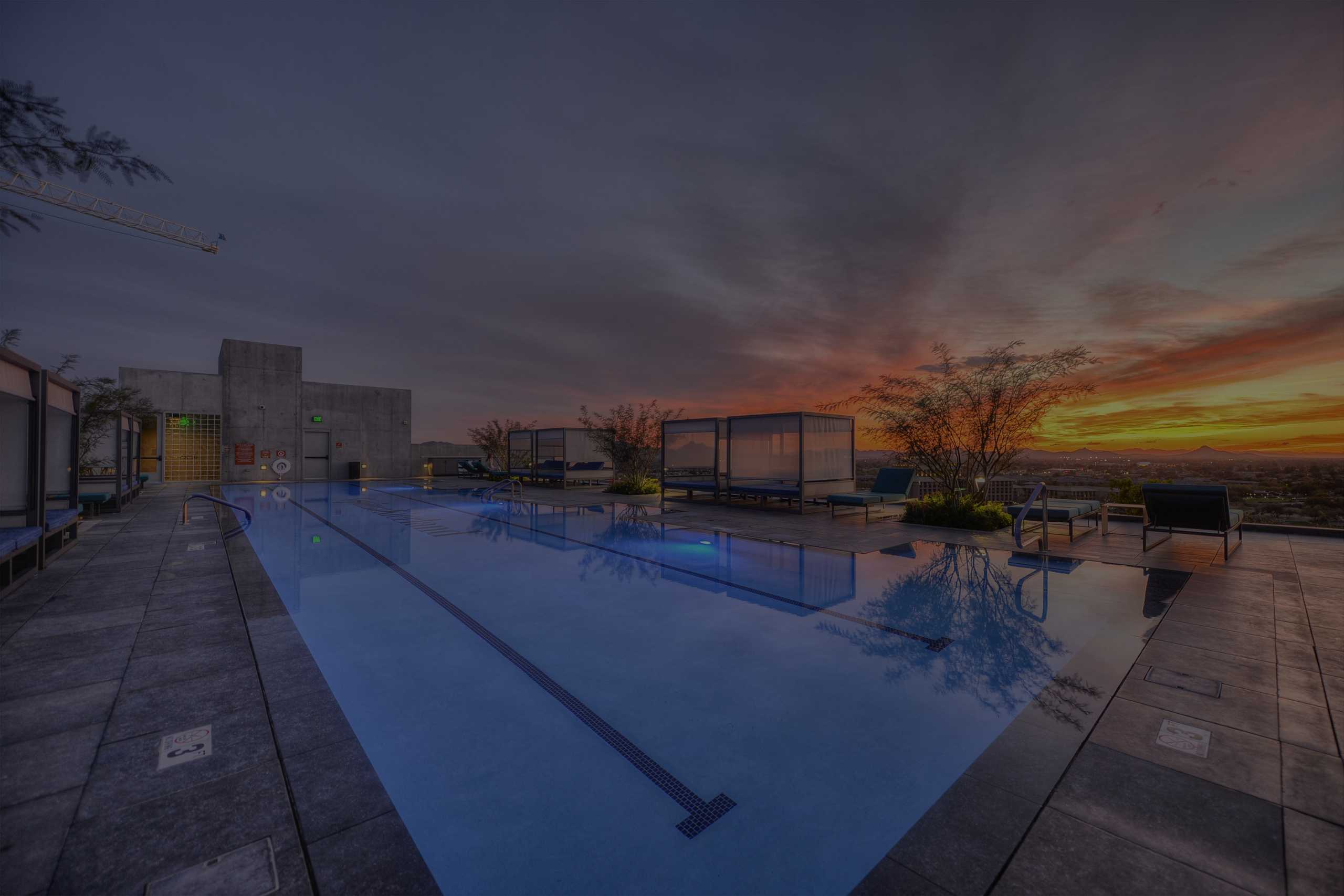 Optima Kierland - Skydeck at Sunset