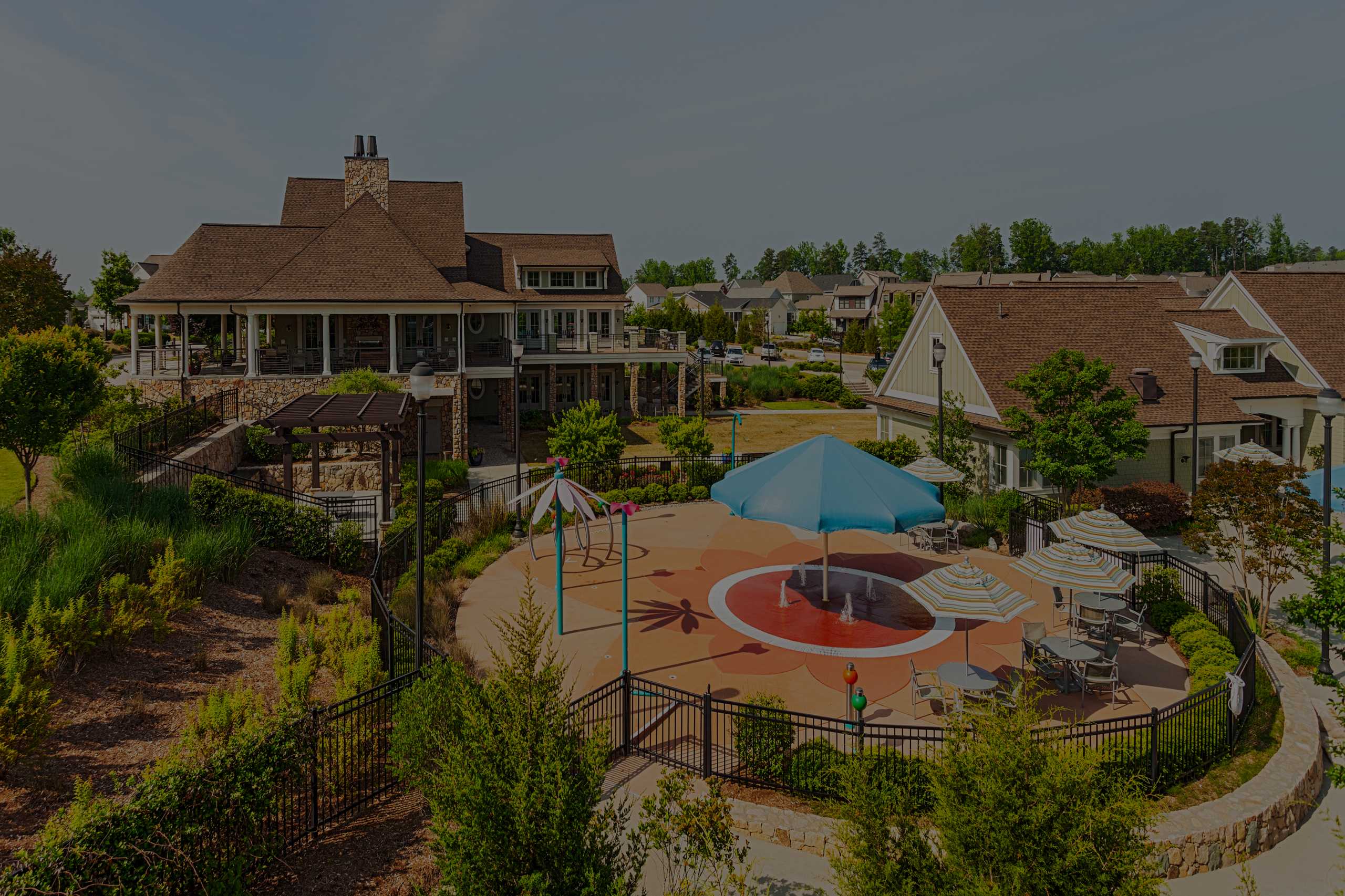 Saltwater pools, waterslides, cabana & splash pad