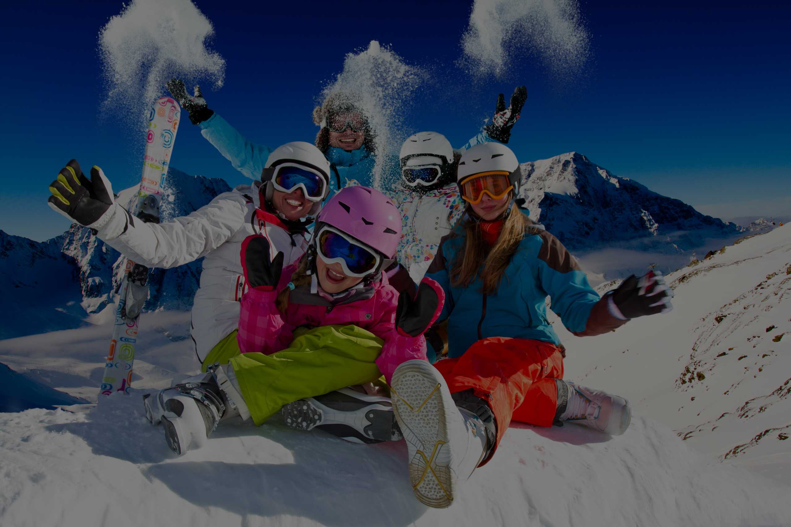 Family time on the slopes!