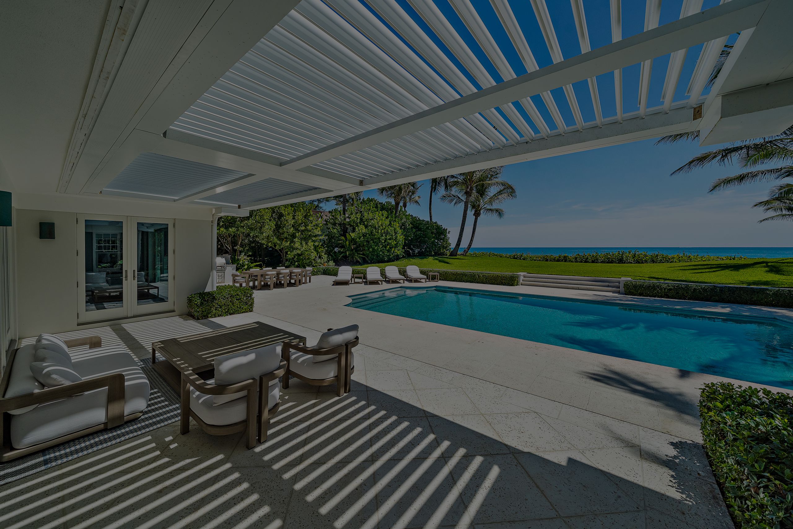 Just Sold! Simple yet elegant Oceanfront Retreat on Jupiter Island  - $14,000,000