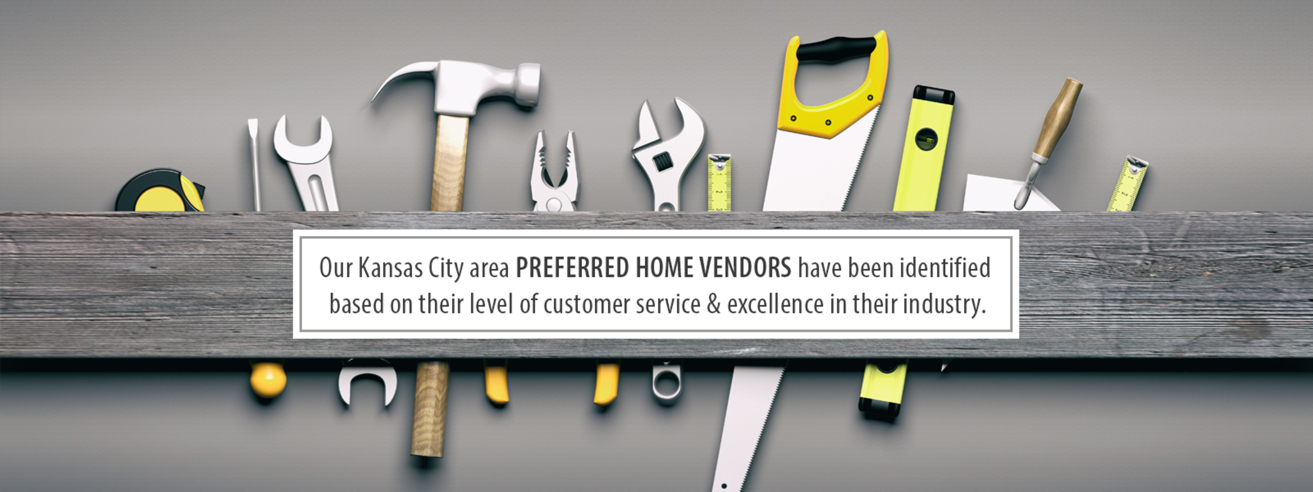 View our list of trusted KC vendors  {{ CLICK HERE }}